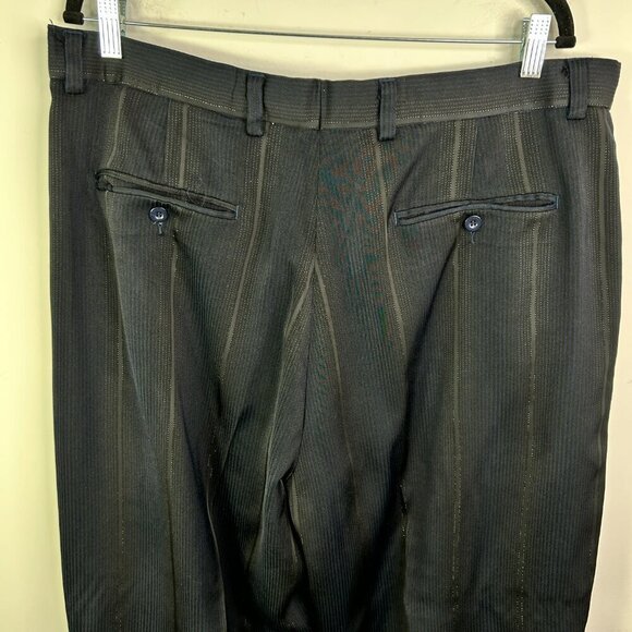 Syllables System Men's Blue and Black Formal Top and Pant Outfit Size XXL/40 - Picture 12 of 14